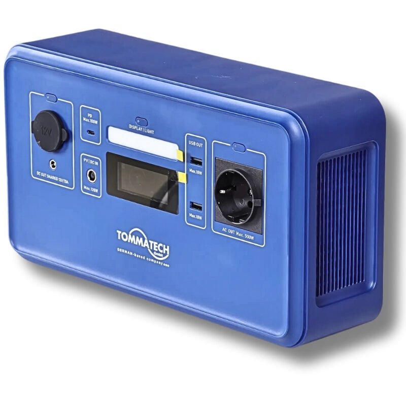 TommaTech 500W Taşınabilir Güç Kaynağı Power Station R Serisi - Görsel 7