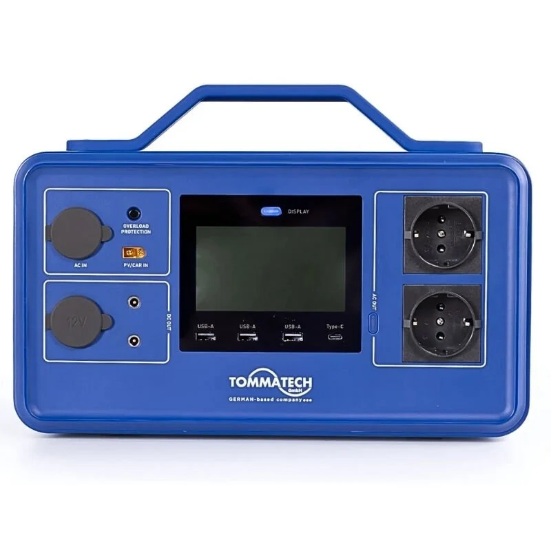 TommaTech 512W Taşınabilir Güç Kaynağı Power Station V Serisi